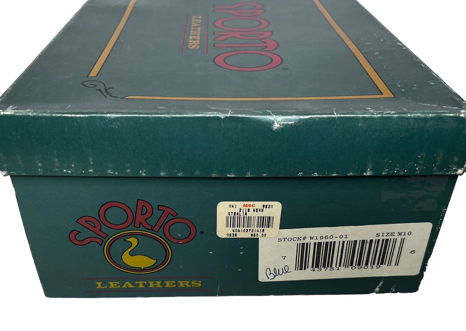 Sporto Leathers Women’s Boots Navy Size 10M - Image 4 of 4