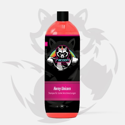 (17,85 /1L) Racoon Horny Unicorn - Autoshampoo für starke Verschmutzungen 1L