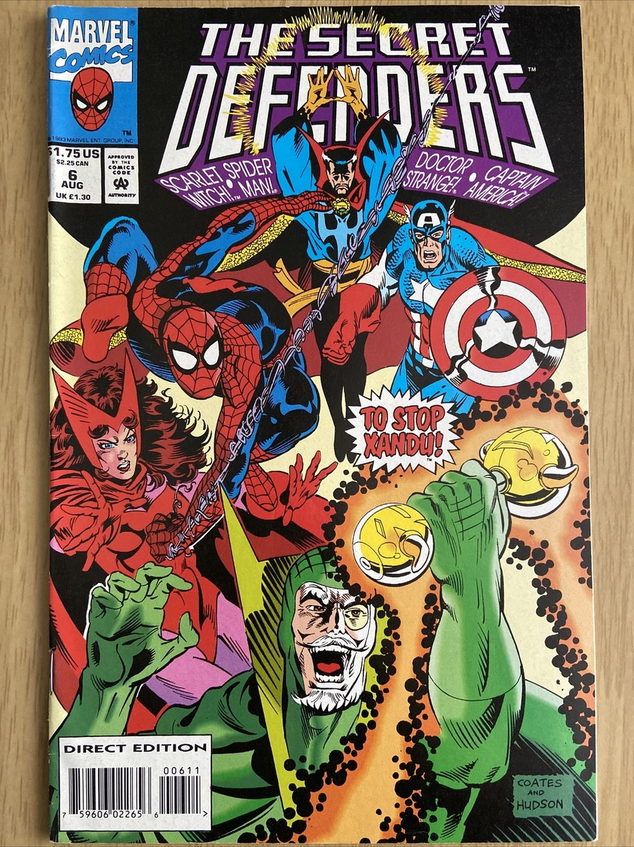 アメコミ THE SECRET DEFENDERS #1 Marvel Comics The Secret Defenders Volume 1 #6 1993 VF-NM | eBay