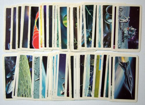 Lot complet de 48 cartes à thé THE SPACE AGE (série 12), 1969 Brooke Bond Canada - Photo 1/3
