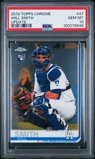 2019 TOPPS CHROME UPDATE #47 WILL SMITH ROOKIE RC PSA 10
