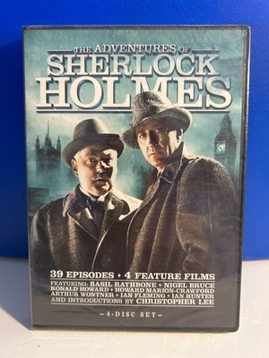 The Adventures of Sherlock Holmes (4-DVD set)   .BRAND NEW & SEALED!