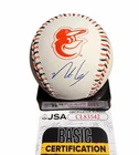 Nate George Signed Baseball Baltimore Orioles Autographed Auto JSA