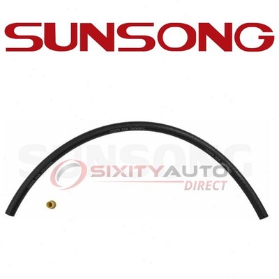 Sunsong Cooler To Reservoir Upper Power Steering Return Hose for 1989-1991 bb