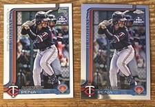 Dameury Pena 2025 Topps Pro Debut Paper Chrome Lot of 2 RC Rookie Card PD-102