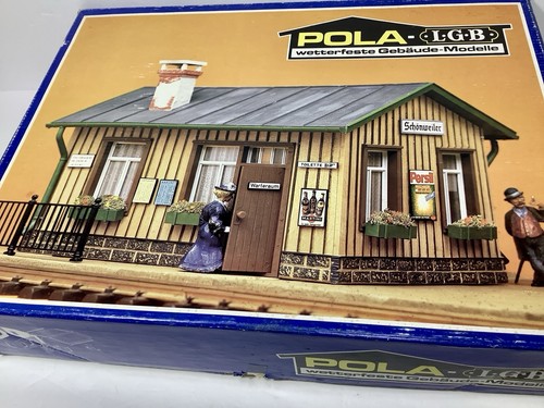 Kit de construcción de sala de espera Schoenweiler escala G Pola 902 / 330902 NUEVO EN CAJA | Condition: New