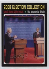 2009 Topps American Heritage Barack Obama & John McCain #143 06v0