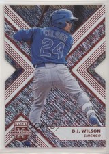 2018 Panini Elite Extra Edition Status Red Die-Cut /99 DJ Wilson #97 e5r