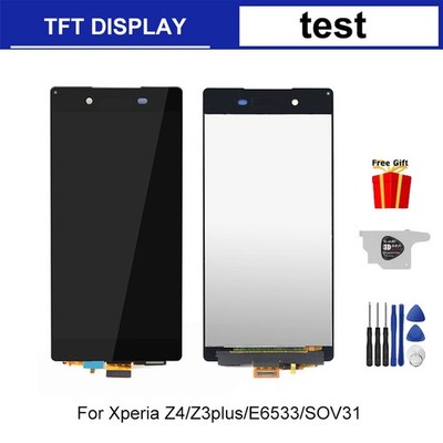 LCD Screen Touch Digitizer Assembly Replacement For Xperia Z4/Z3plus/E6533/SOV31