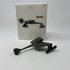 Hallmark Star Trek Klingon Battle Cruiser Ornament 2009 Needs Battery