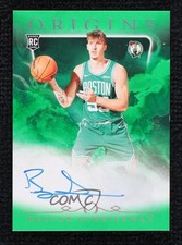 2024-25 Panini Origins Green 1/5 Baylor Scheierman #RA-BSC Rookie Auto RC
