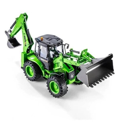 HuiNa 1/14 RC Bagger Bagger Traktor 2,4Ghz 9CH Lader Spielzeug zwei Akkus 1579
