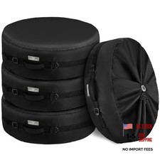 Seasonal Tire Cover - Spare Tire Bag with Handle, Heavy Duty Winter Wheel