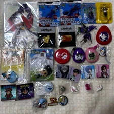 Neon Genesis Evangelion Can Badge Acrylic Stand Lot Rei Ayanami Kaworu Nagisa