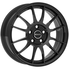 ALUFELGE MAK XLR FUR SUBARU IMPREZA 7X17 5X100 GLOSS BLACK 4LC