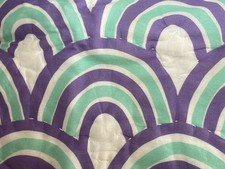 4 Mixed Pottery Barn Kids Cotton Quilted Standard Pillow Shams Stripe Rainbow