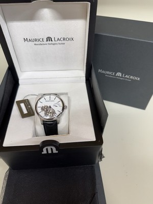 NEW Maurice Lacroix Masterpiece Roue Carree MP7158-SS001-101 Men's Watch.