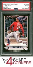 2022 TOPPS UPDATE BLACK #US68 JUAN SOTO NATIONALS #/71 POP 3 PSA 9
