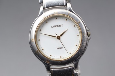 Vintage 1991 N MINT / New Batt SEIKO LUCENT 7N01-6220 Quartz Ladies Watch JAPAN