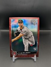2022 Topps Chrome Ben Baller Tyler Gilbert RC Red /5 Arizona Diamondbacks