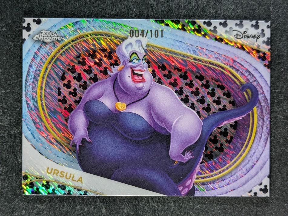 Ursula 2025 Topps Chrome Disney #DI-29 Disney Icons Price Guide