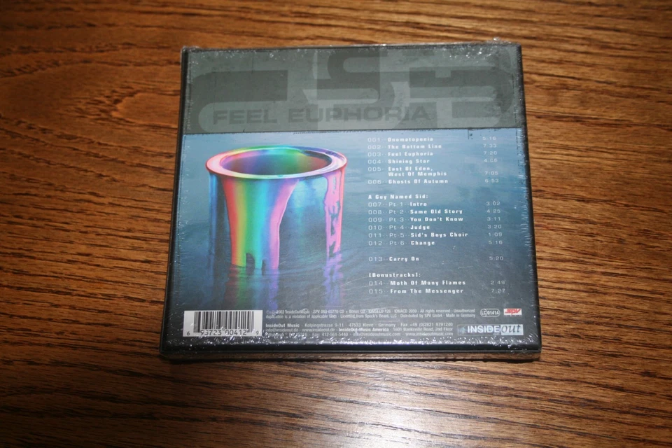 SPOCK'S BEARD-" FEEL EUPHORIA" 2xCD 1ST PRESS 2003 LIMITED EDITION BOX SET NEU - Bild 2 von 2