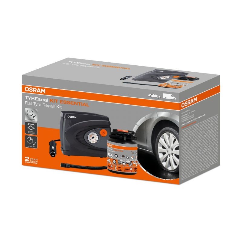 Kit TYREseal 450 Osram gel étanchéité pneu à colmatage rapide de crevaison