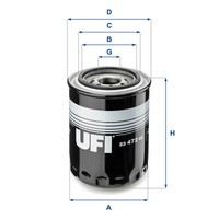 UFI 23.472.00 ÖLfilter FüR Hyundai, KIA
