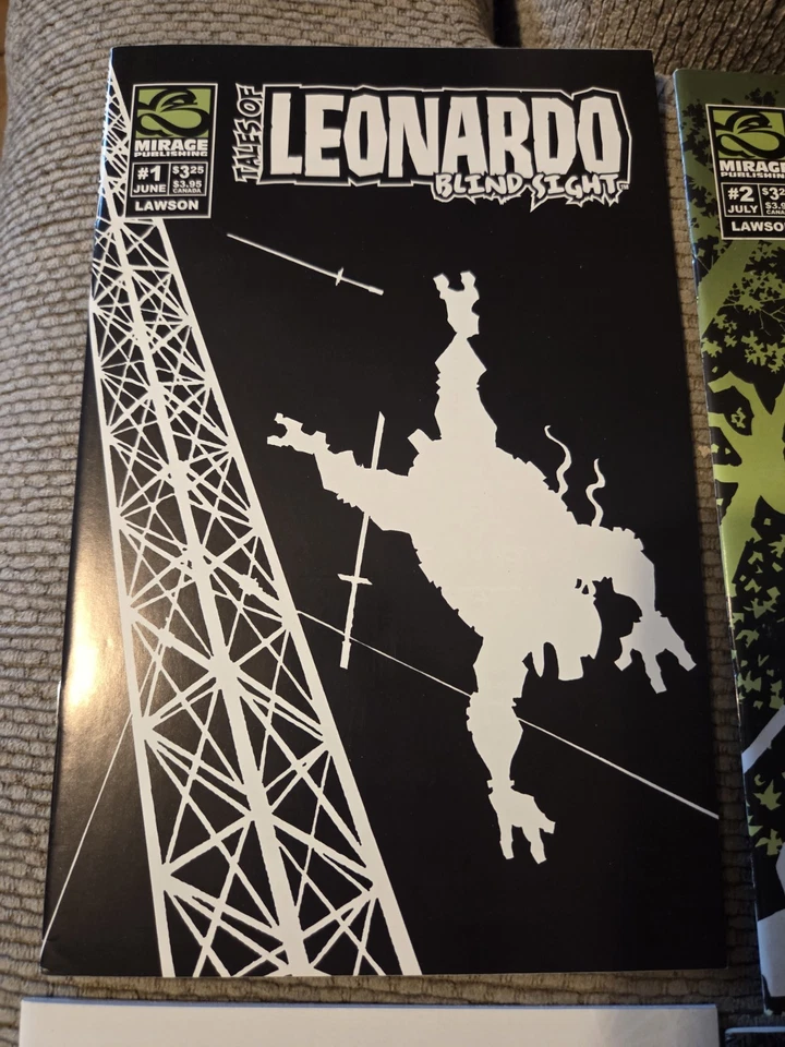 Tales Of Leonardo Blind Sight #1-4 (Mirage) COMPLETE SERIES 2006 Ultra Rare - Image 2 of 4