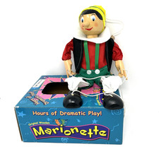 Pinocchio Wooden Marionette Puppet 15 In Tall by the original Toy