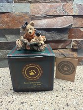 1994 Boyds Bears  Friends Agatha  Shelly Scaredy Cat Halloween Figurine 2246