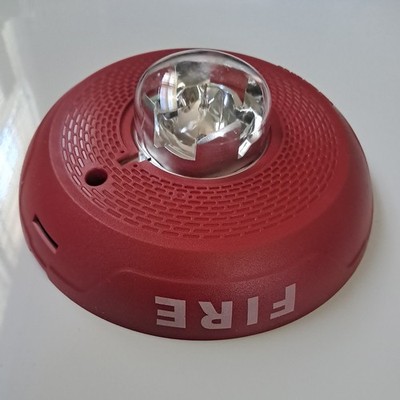 System Sensor SCRL 12/24Vdc Selectacble Multi-Candela Strobe - Red.  