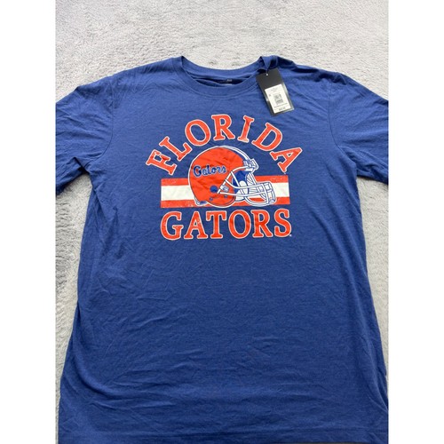 Florida Gators Men's Large Blue Short Sleeve T Shirt Football Helmet