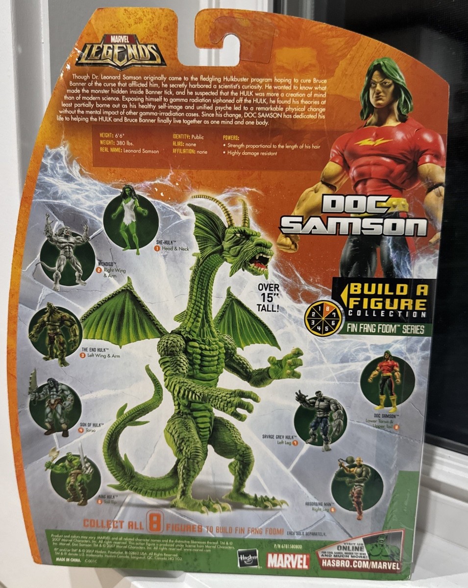 Marvel Legends BAF Fin Fang Foom Lower Body Only! DOC SAMSON
