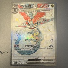 Dragapult ex 200/167 Twilight Masquerade Carta Pokémon Ultra Rara Full Art - NM