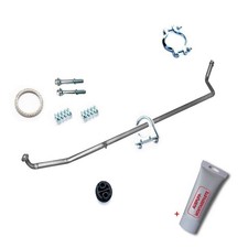 Auspuff Mittelrohr Rohr   Peugeot 107 1.0i -12V 50kW Motor/ 384F1KR-FE + Mont.