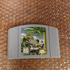 Turok: Dinosaur Hunter (Nintendo 64, 1997) N64 Fully TESTED & Working Authentic