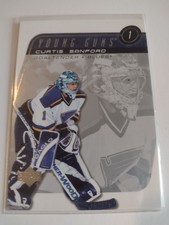 2002-03 Upper Deck Young Guns Rookie Rc #452 Curtis Sanford