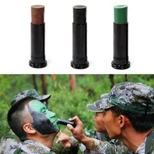 3x Dschungel Gesichtsbemalungsstift Tragbares Tarn Gesicht