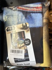 New Disney Beach Towel 27"x54" Bath Pool Star Wars Collectors