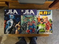 JLA Book One Two di Grant Morrison & Howard Porter DC Comics TPB JLA anno uno