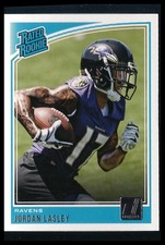 Jordan Lasley 2018 Donruss Rated Rookie Card!!. rookie card picture