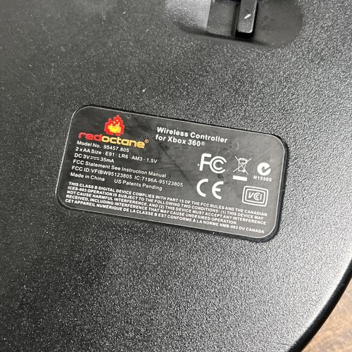 Controlador inalámbrico Sunburst Xbox 360 Guitar Hero World Tour RedOctane (probado) - Imagen 7 de 8