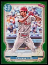 2020 Topps Gypsy Queen Nick Williams 154 Green Philadelphia Phillies