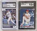 SGC 9.5  SHOHEI OHTANI/OTANI 2018 TOPPS PITCHING DODGERS Rookie Card RC GEM MINT