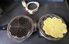 Waffeleisen Grossag Type 1121 Ein Herzform -Kult-