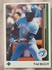 Photo of 1989 Upper Deck #572 Fred McGriff Toronto Blue Jays Baseball Card