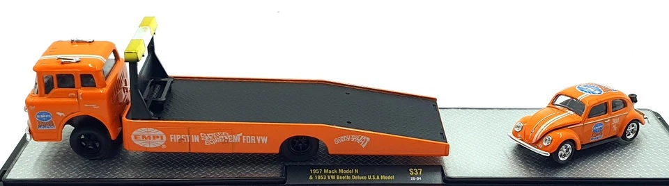 Castline M2 машины масштаб 1/64 S37 '57 Mack модель N и '53 VW Beetle Deluxe США - Изображение 4 из 4