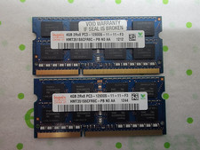 8GB 2 X 4GB HYNIX PC3-12800S DDR3 LAPTOP MEMORY - HMT351S6CFR8C