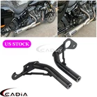 Rear Passenger Pegs Crash Bar Mount For Harley Softail M8 FXST FXBB FXFB FXLRST